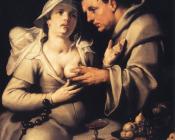 科内利 凡 哈勒姆 : The Monk And The Nun